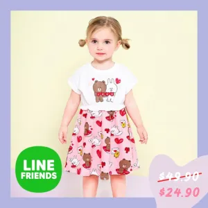 Line Friends Love Letter Dress 2306MO18