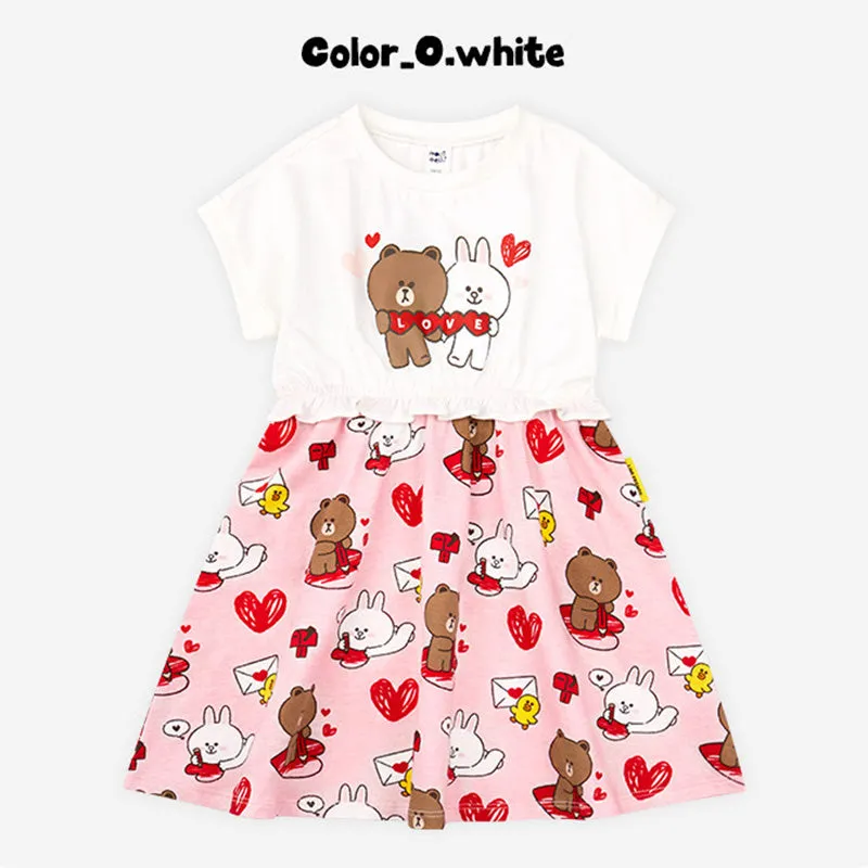 Line Friends Love Letter Dress 2306MO18