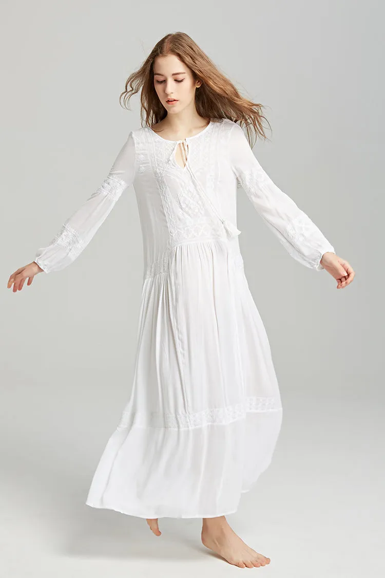 long dress Casual loose boho vestidos