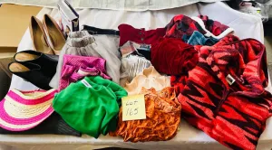 Lot 165-Women's Clothing, Mix New/Returns, Nordstrom/Amazon, Tops, dresses, jumpers, comfy sweater, Northface hoody, asst'd sizes, 18 Pieces