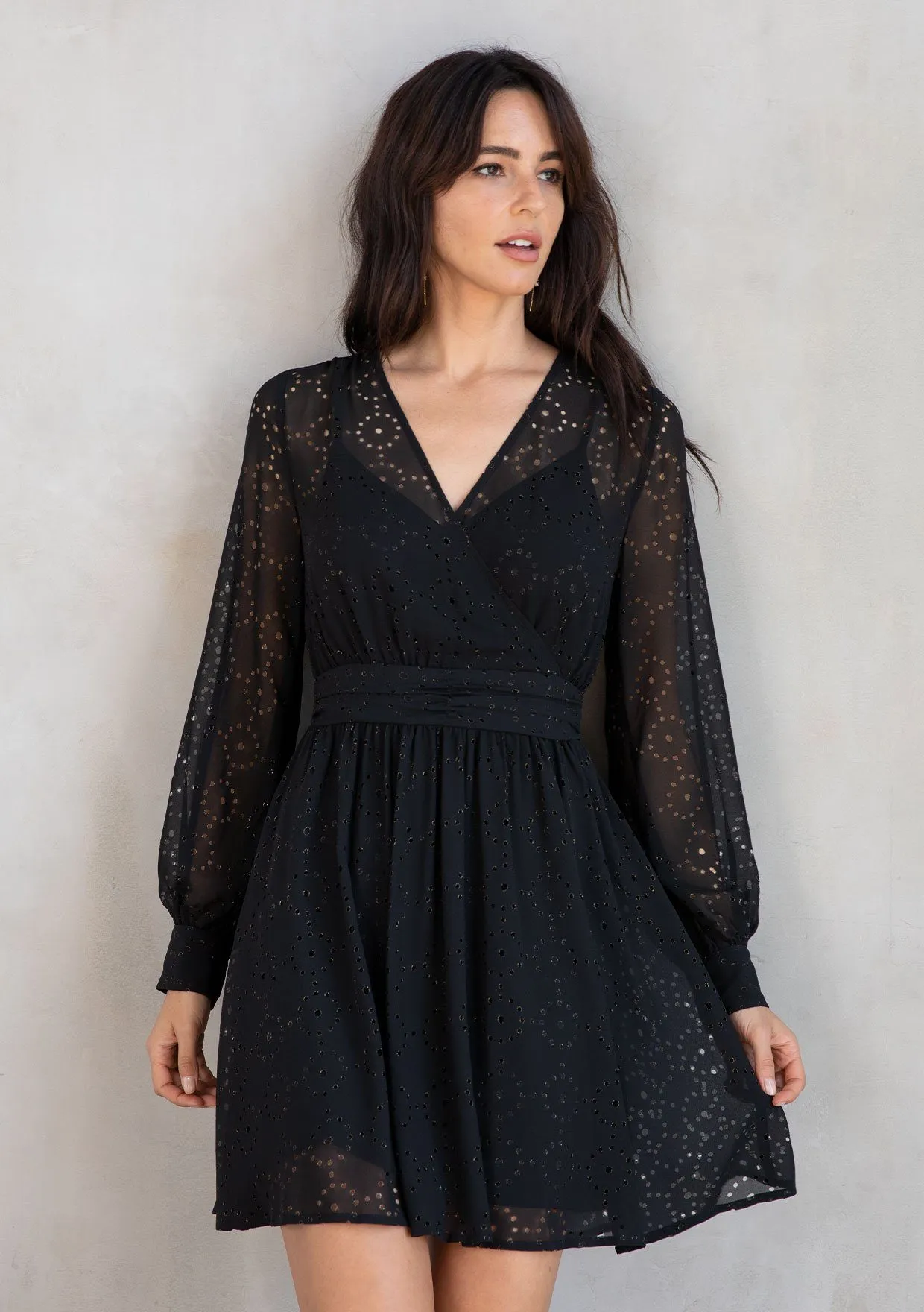 Lou Chiffon Mini Dress