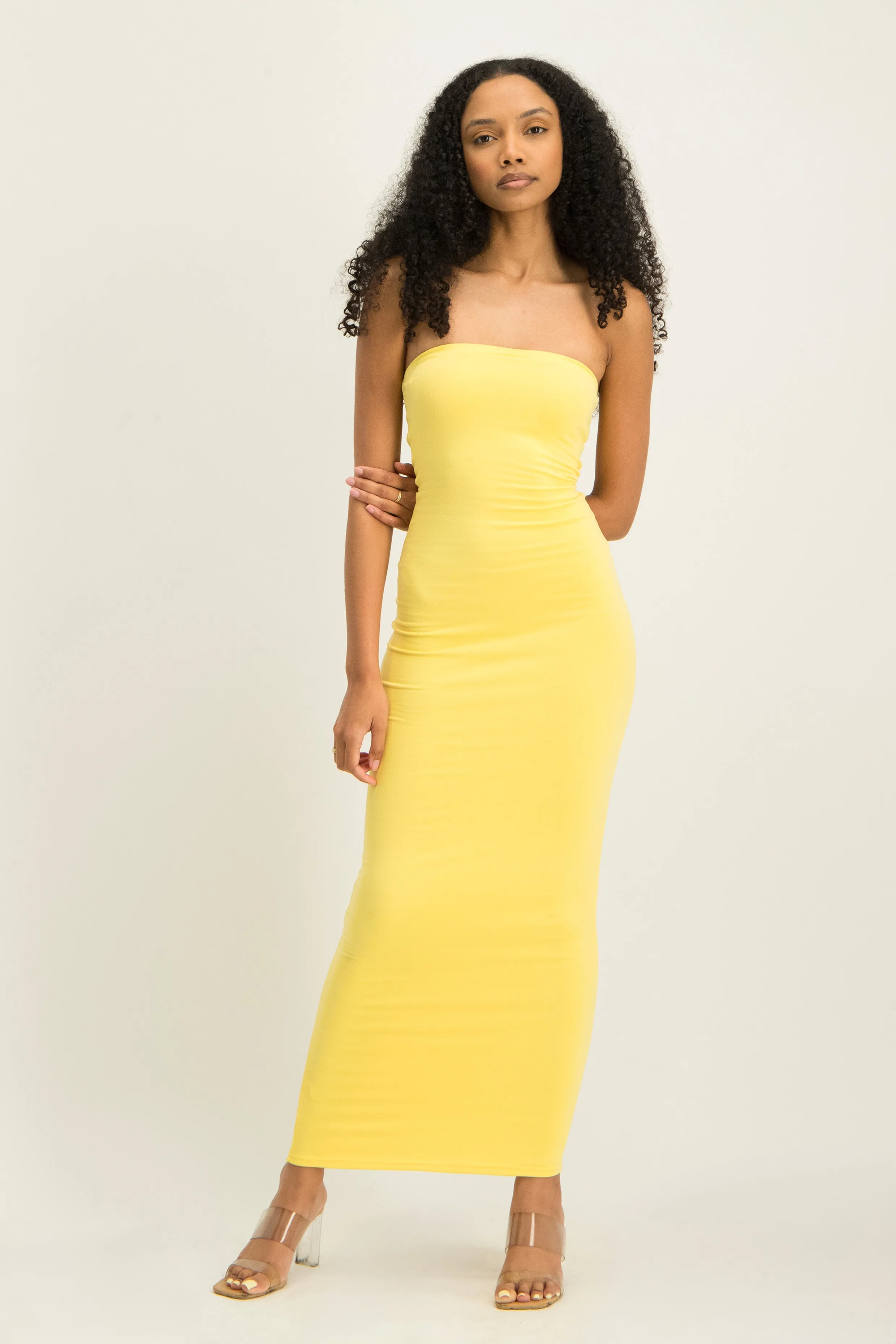 Lounge Bandeau Bodycon Dress