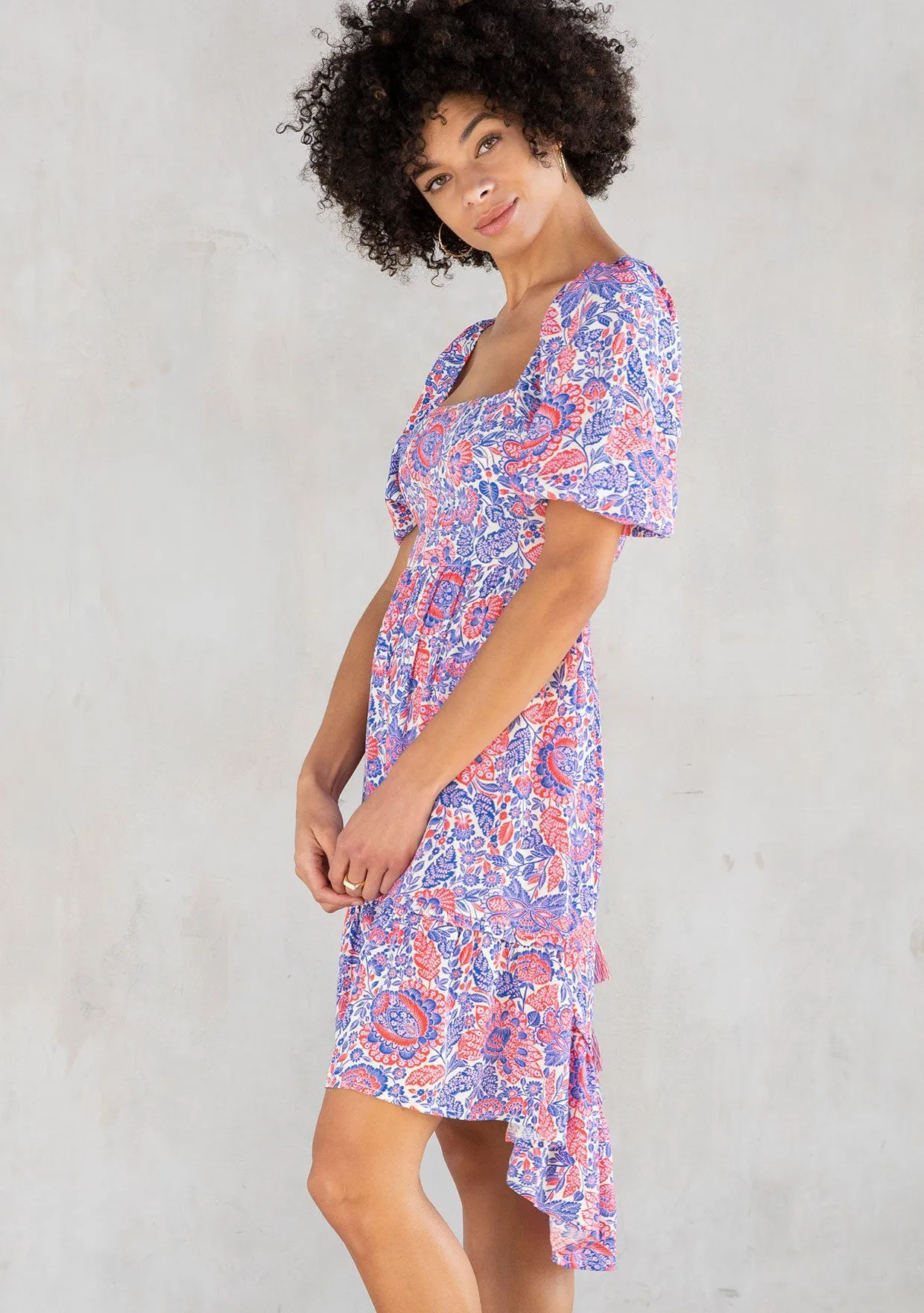 Lyra Puff Sleeve Mini Dress