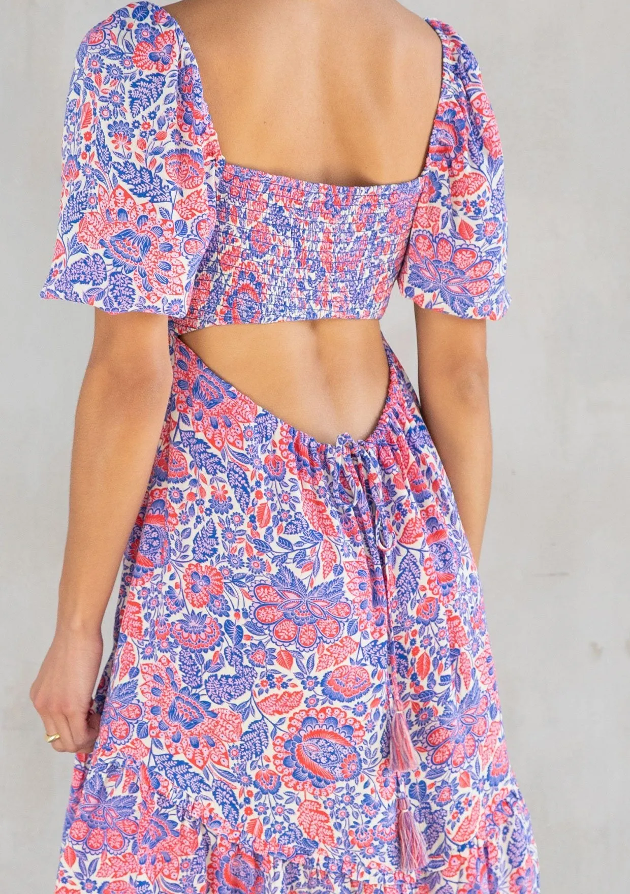 Lyra Puff Sleeve Mini Dress