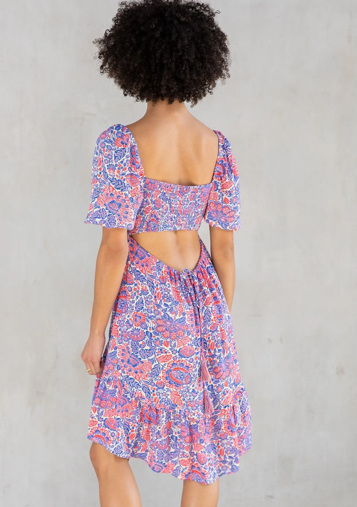 Lyra Puff Sleeve Mini Dress