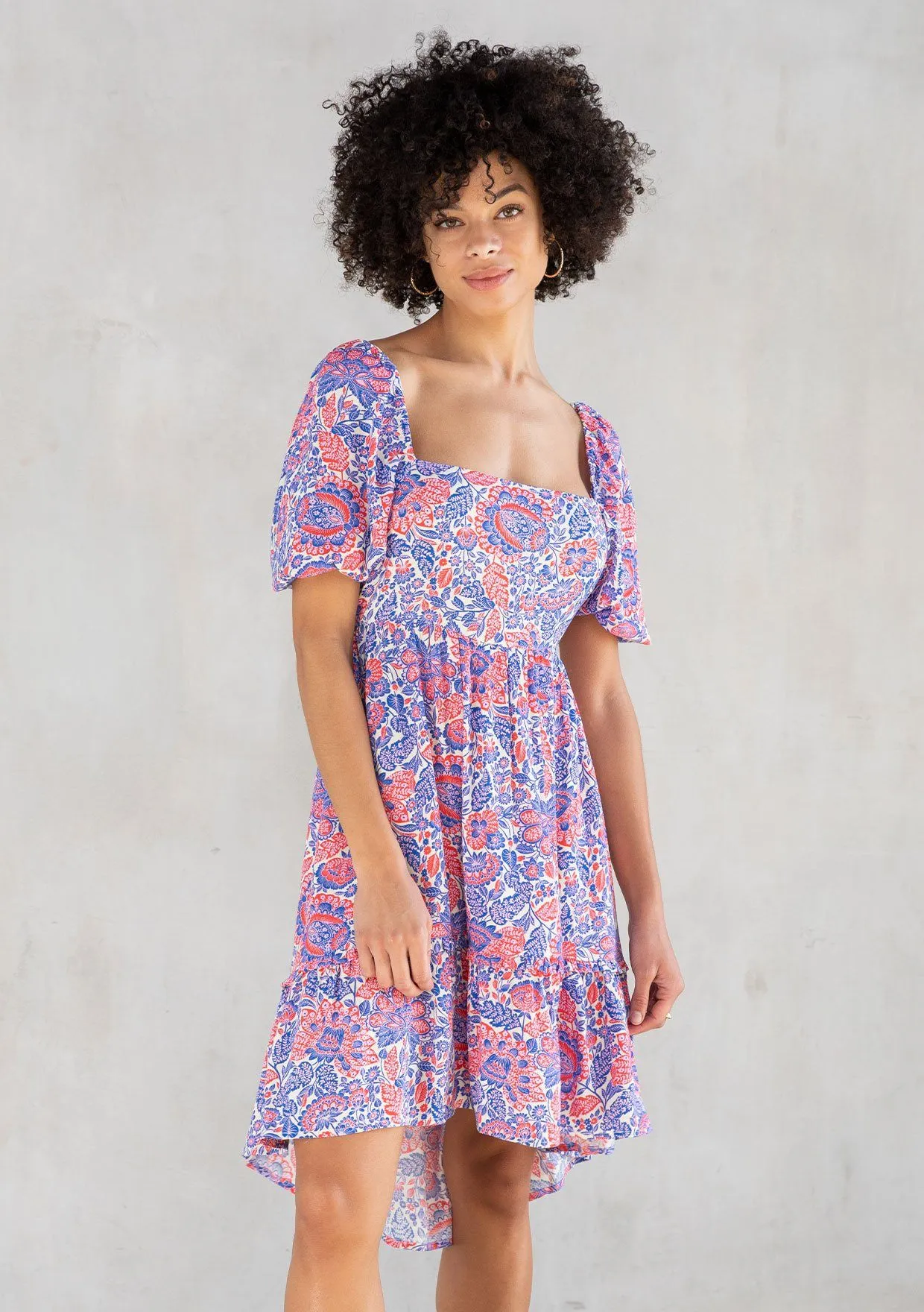 Lyra Puff Sleeve Mini Dress