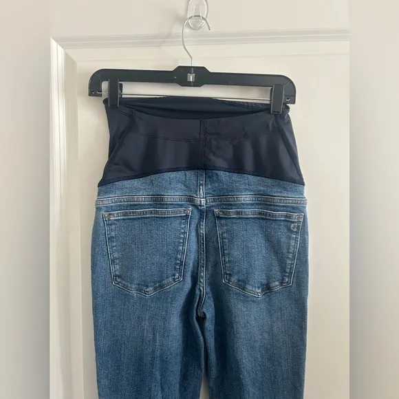 Madewell Kick Out Crop Maternity Jeans