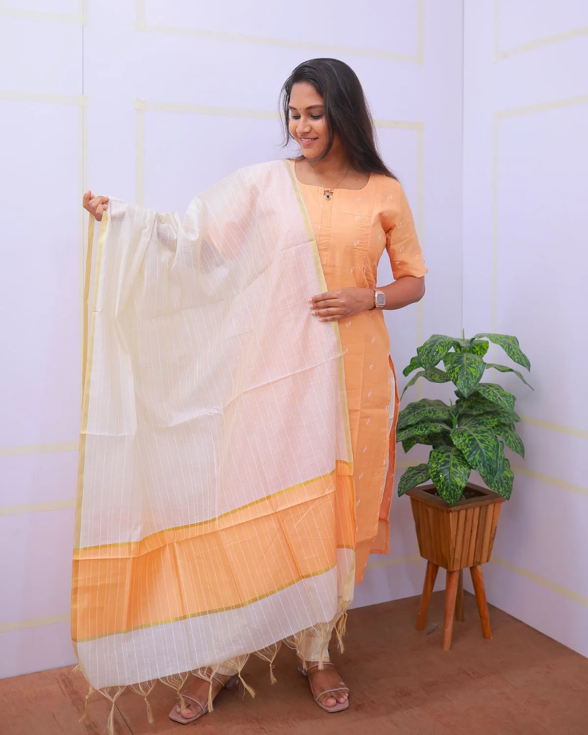 Manam | Maternity Kurti with Lining [TOP   PANT   DUPATTA]