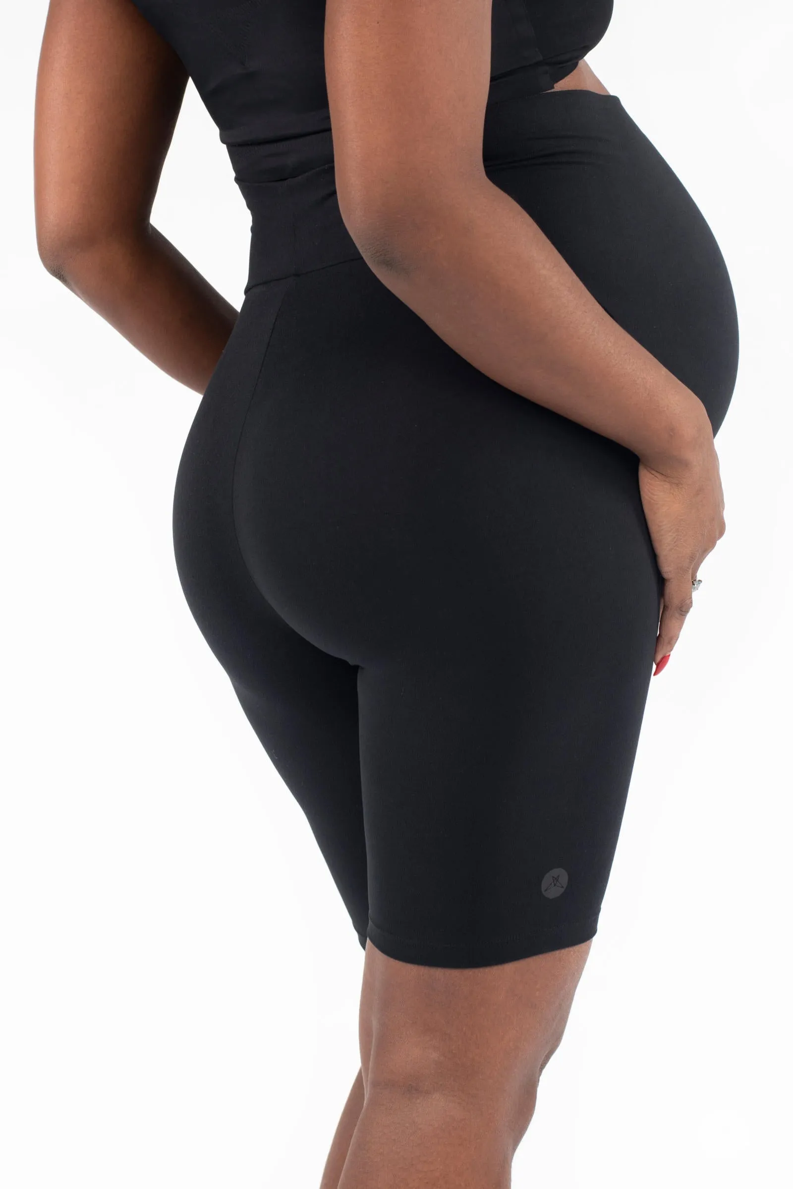 Maternity Biker Shorts Black