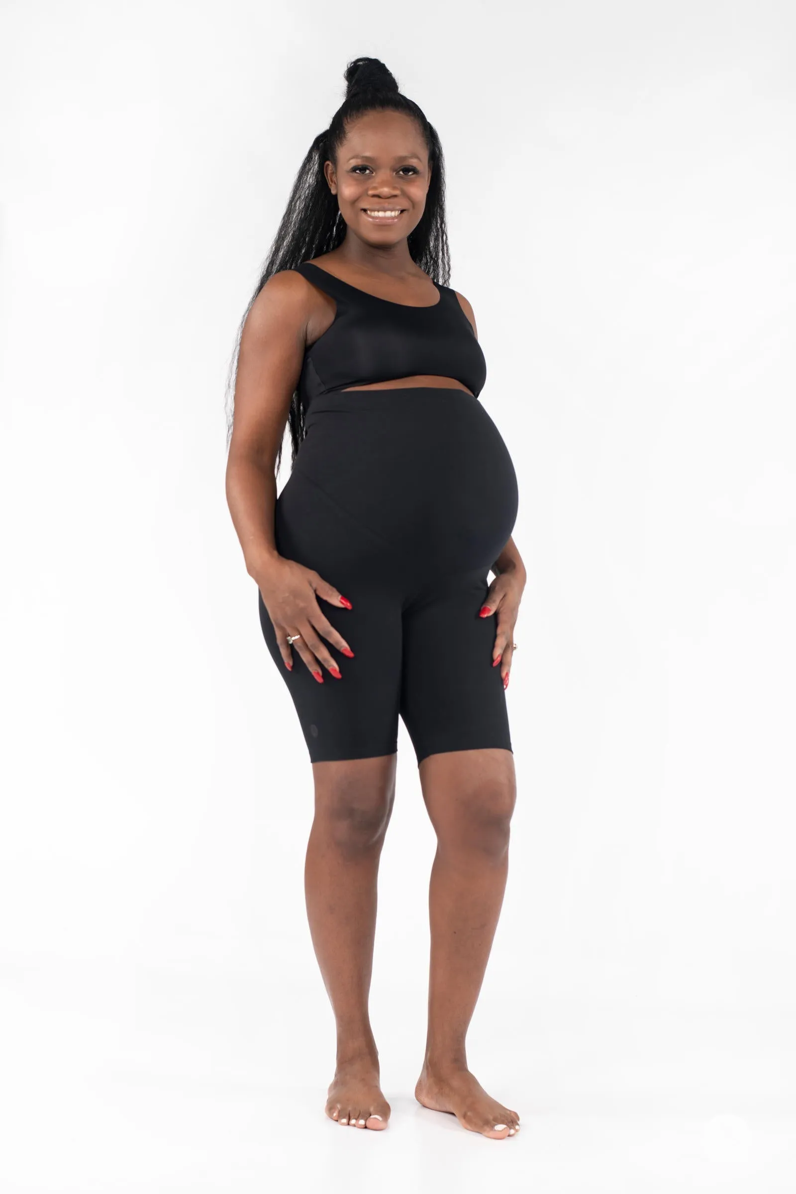 Maternity Biker Shorts Black
