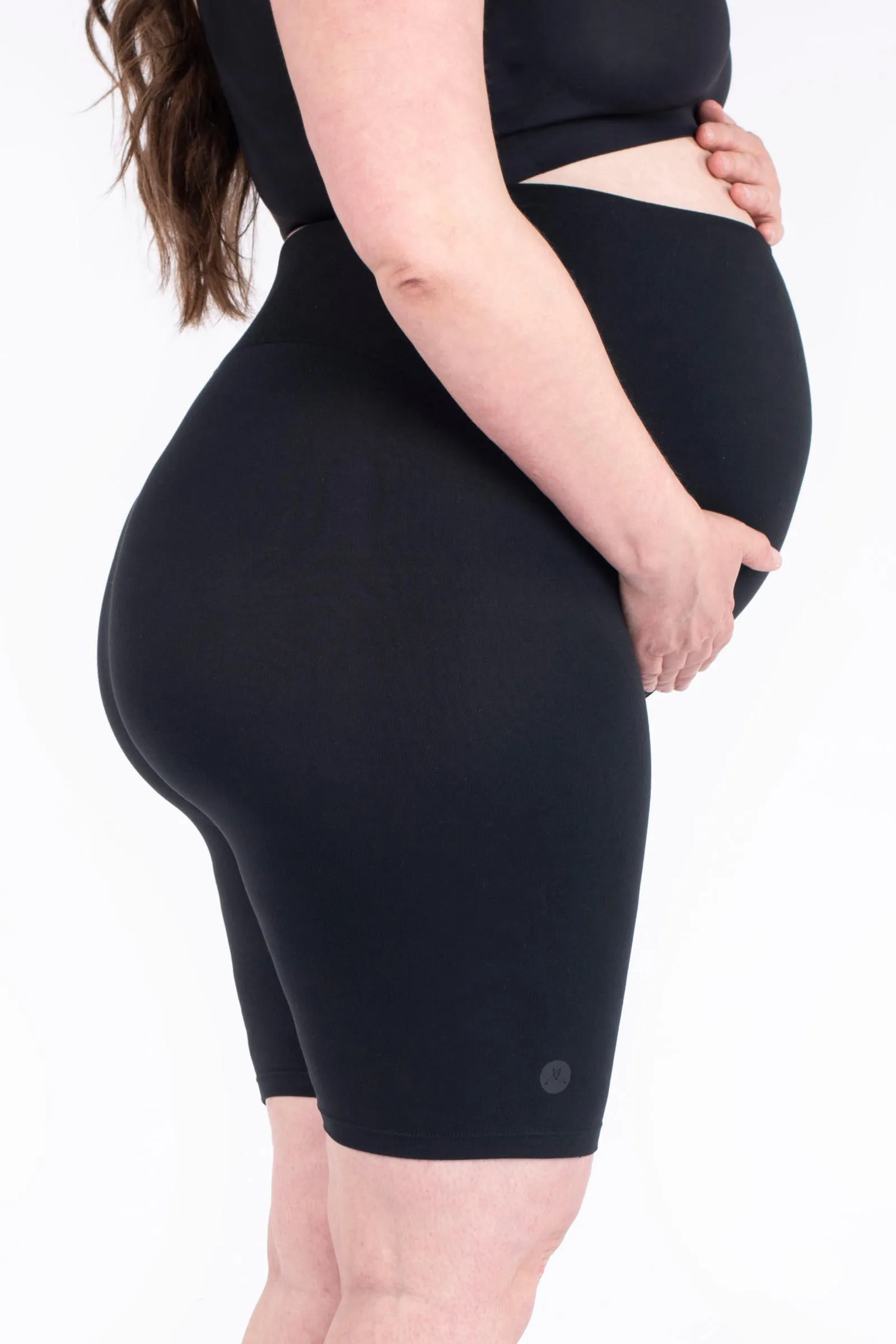 Maternity Biker Shorts Black