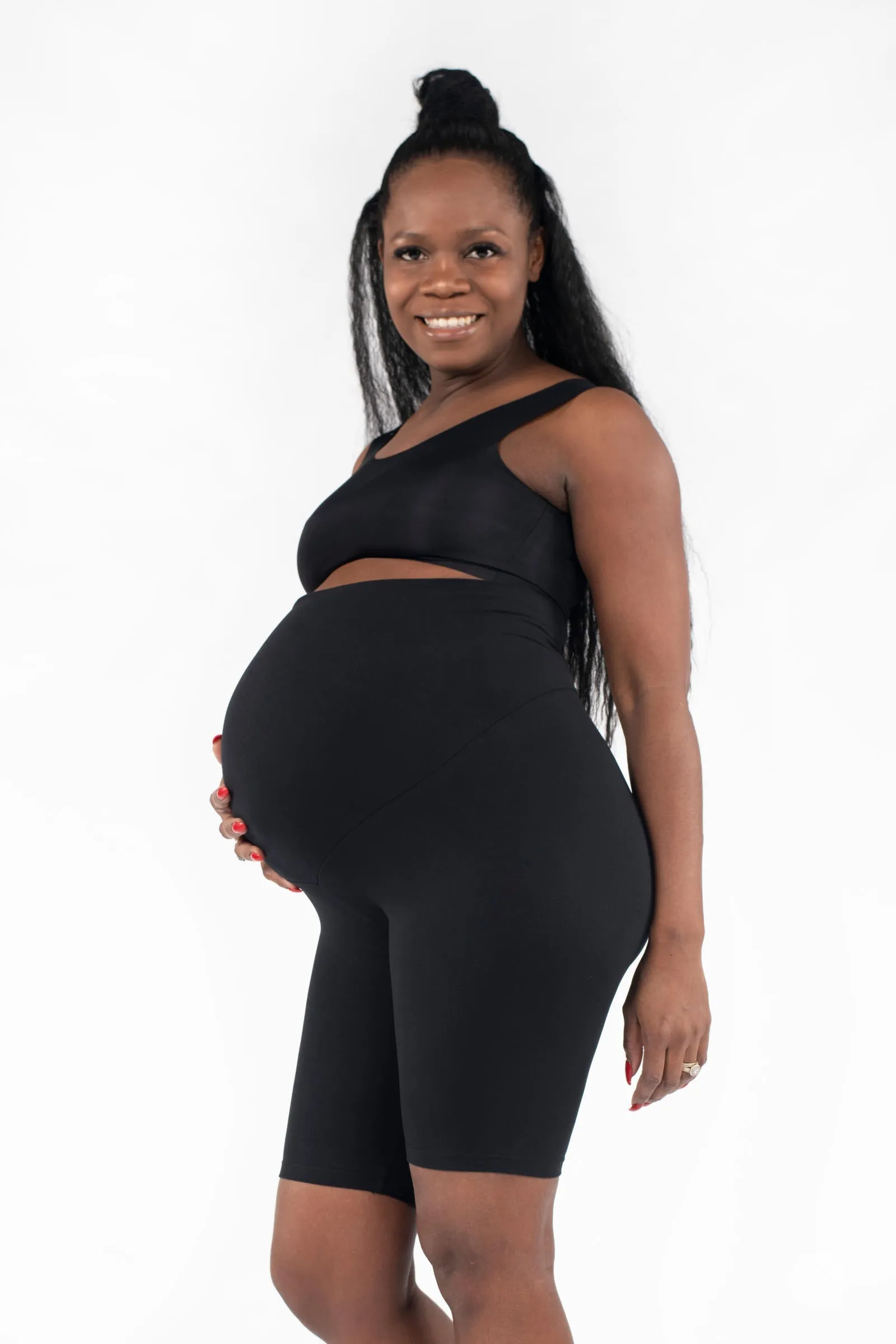Maternity Biker Shorts Black