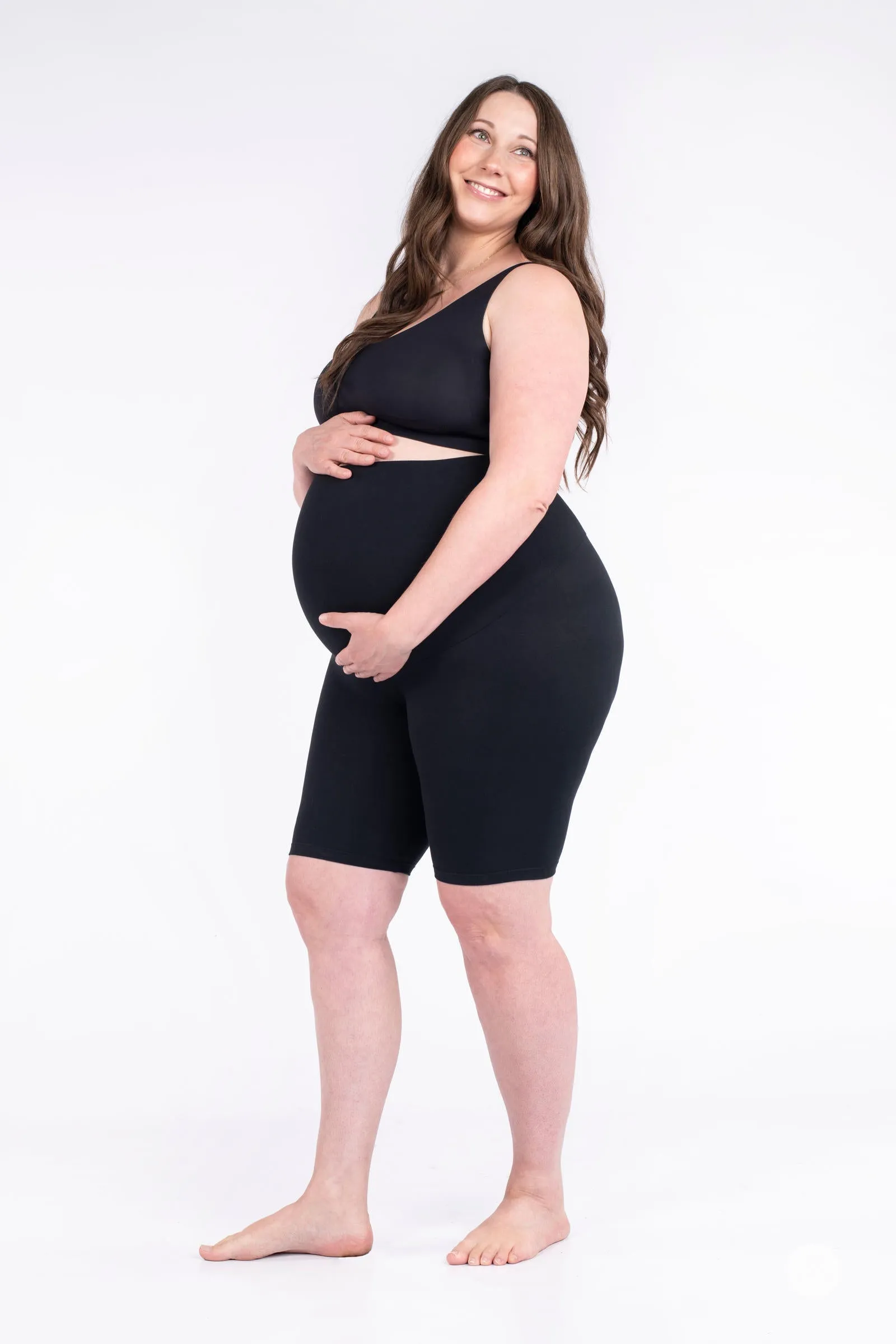 Maternity Biker Shorts Black