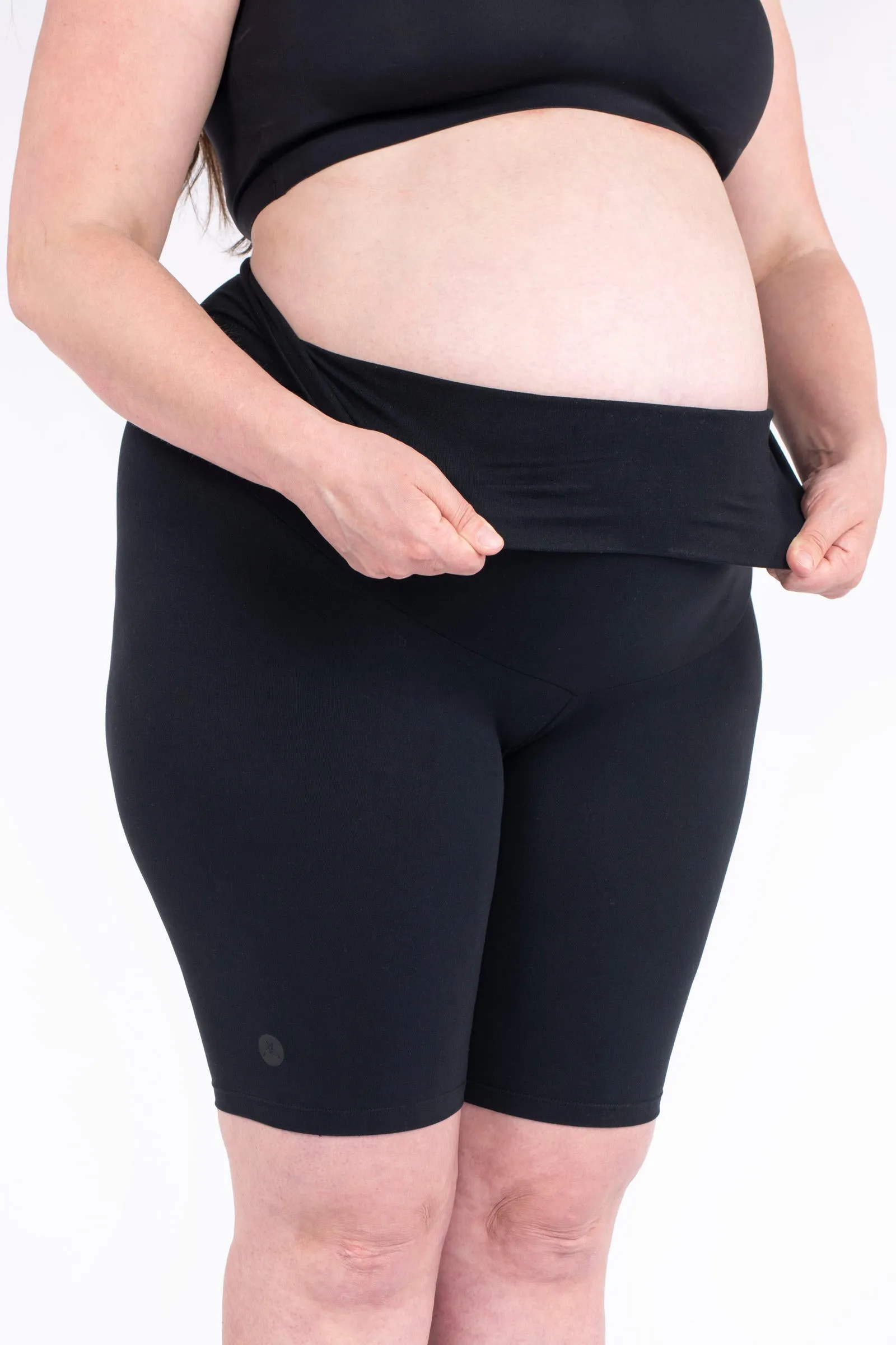 Maternity Biker Shorts Black