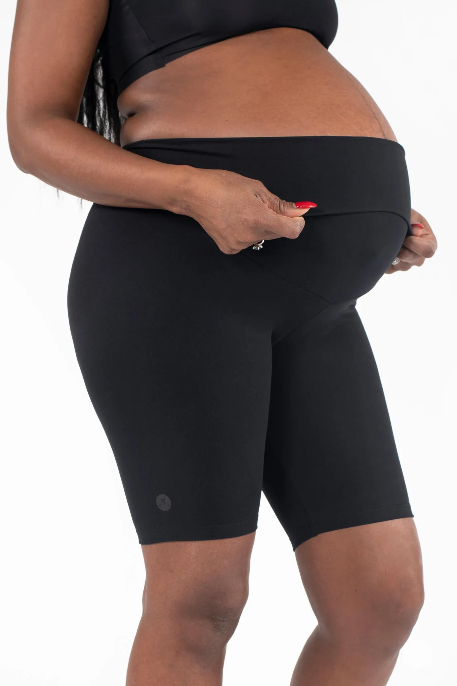 Maternity Biker Shorts Black