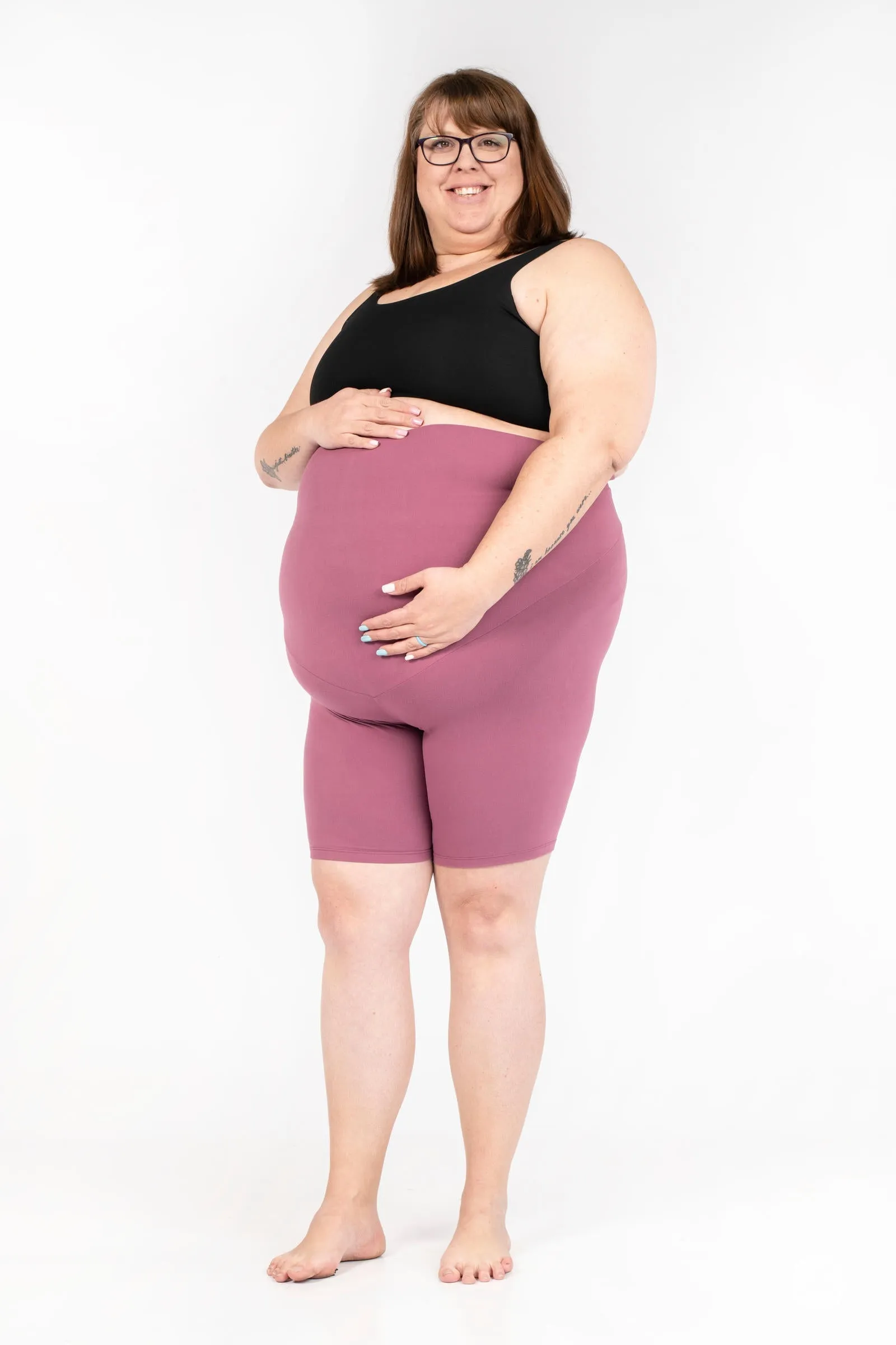 Maternity Biker Shorts Dahlia