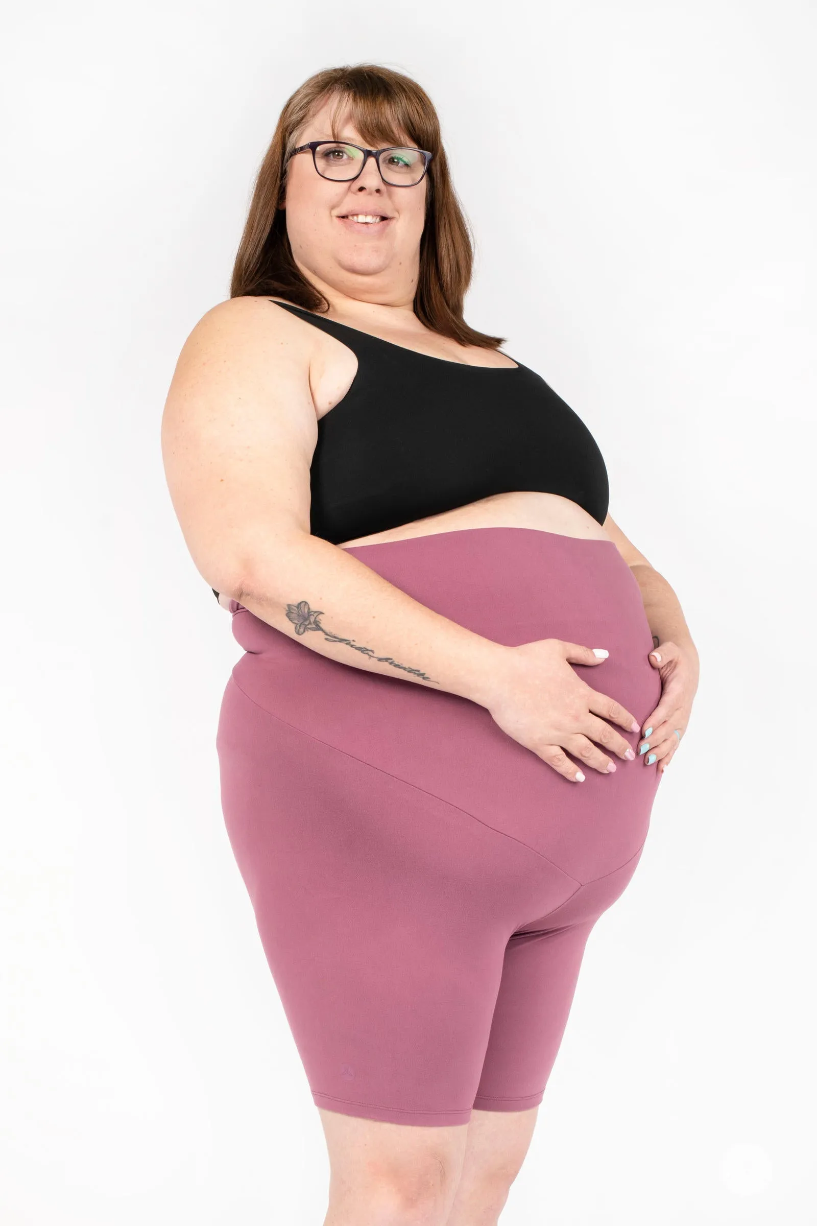 Maternity Biker Shorts Dahlia