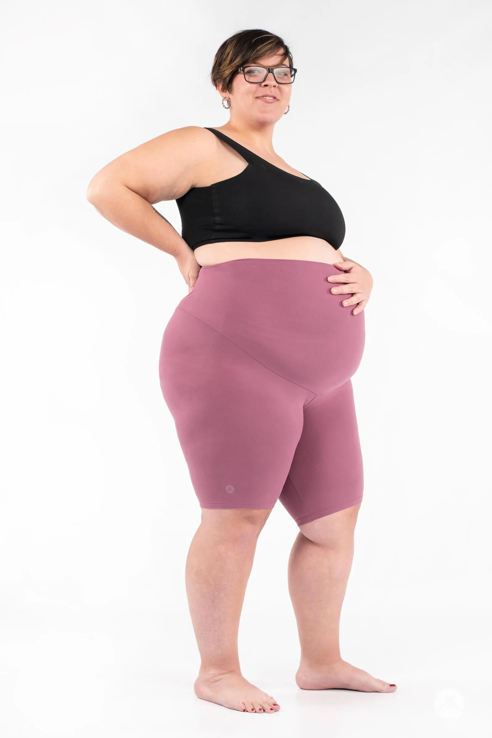 Maternity Biker Shorts Dahlia