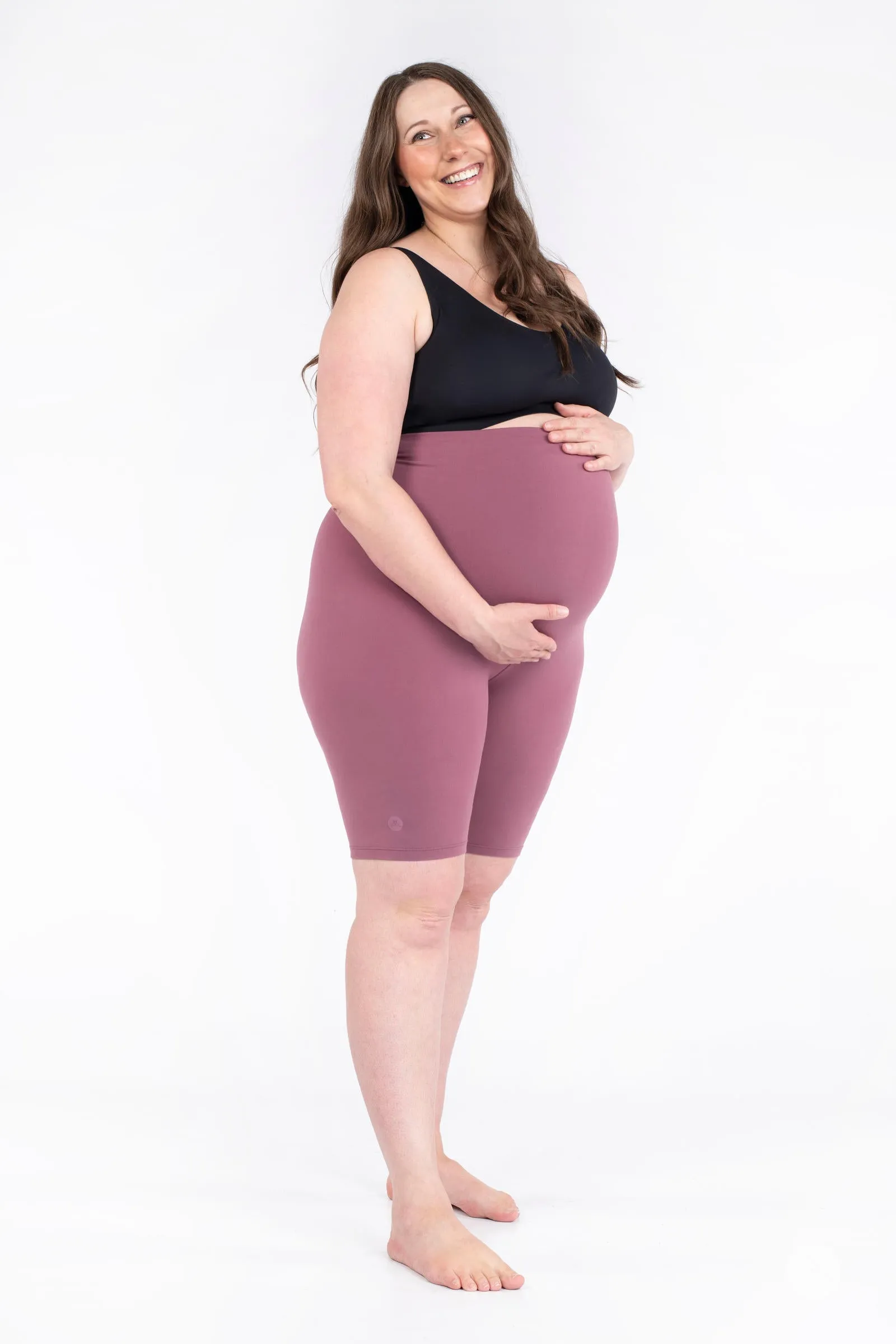 Maternity Biker Shorts Dahlia