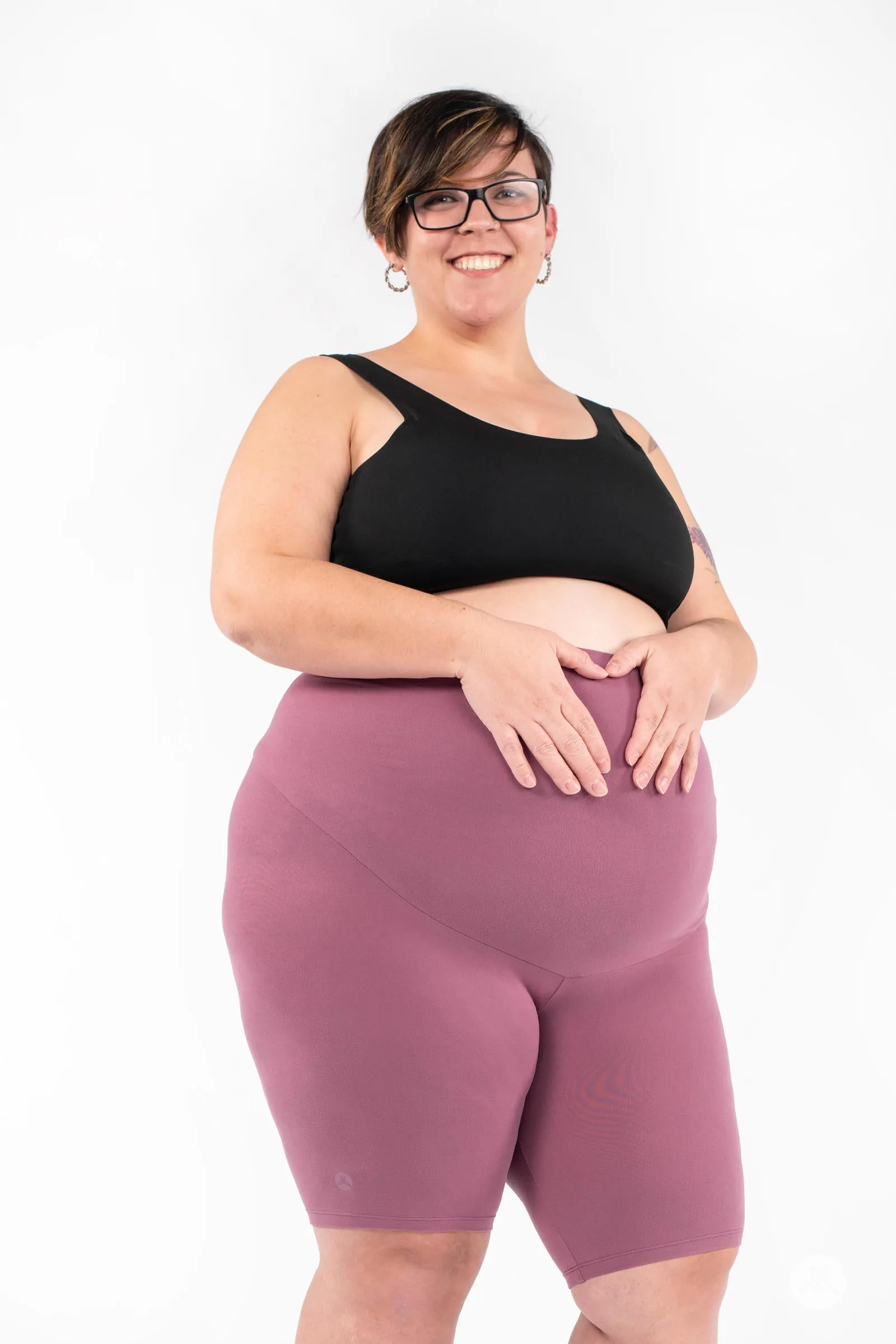 Maternity Biker Shorts Dahlia