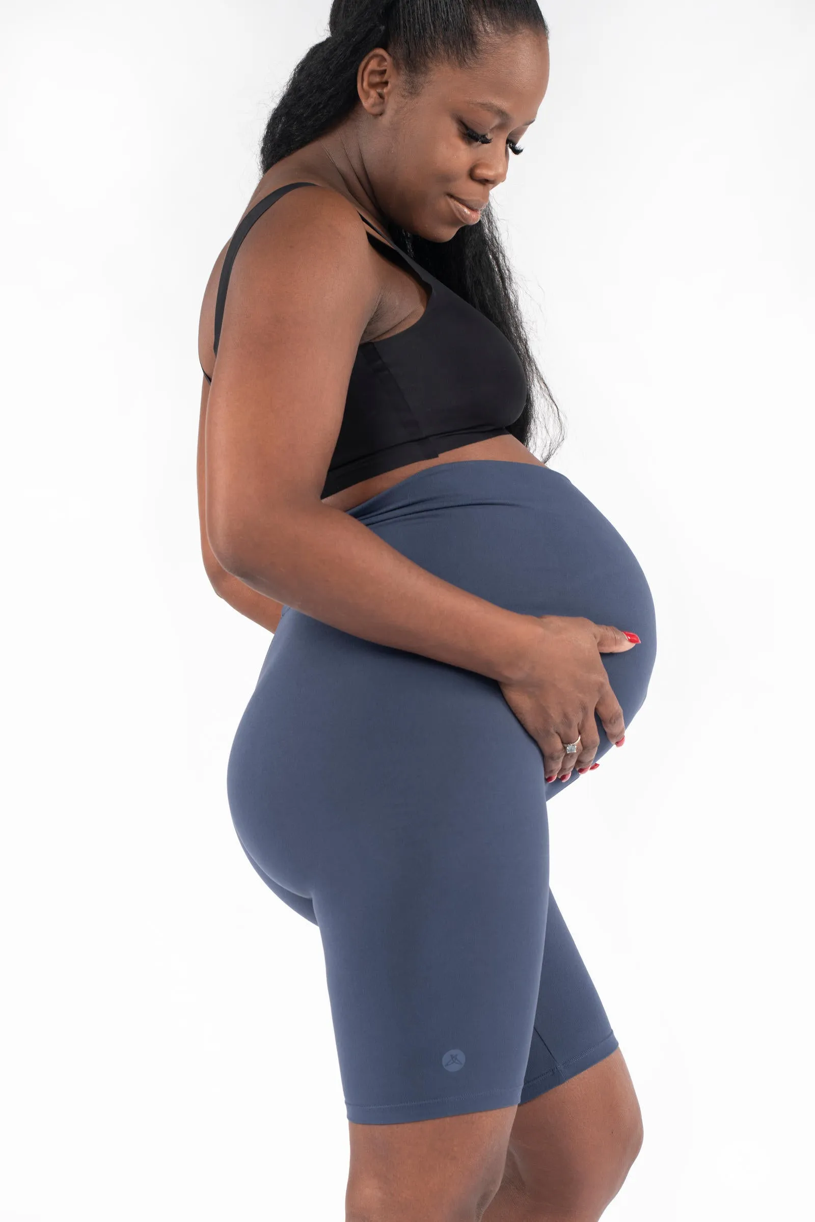 Maternity Biker Shorts Seaside