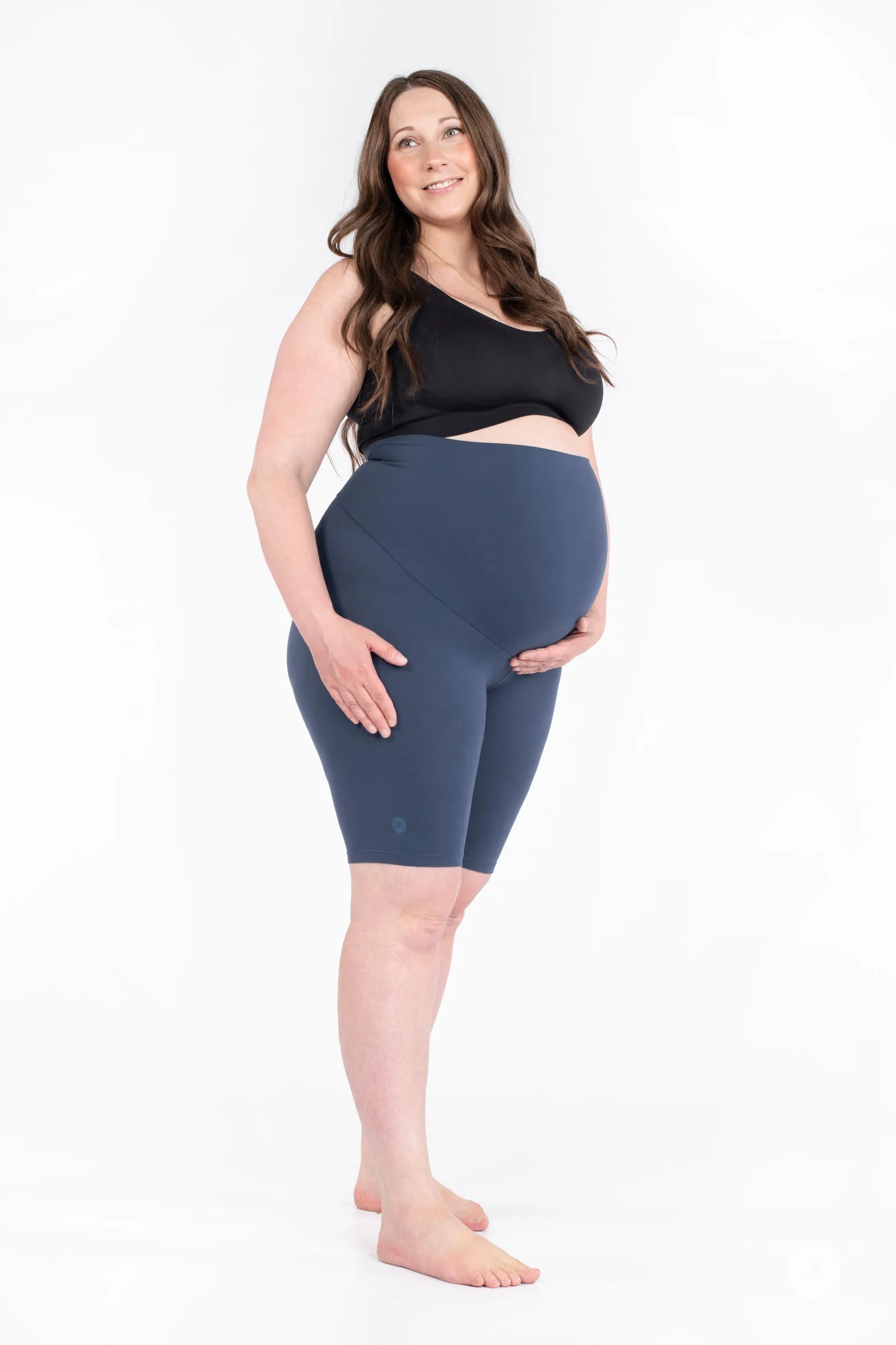 Maternity Biker Shorts Seaside