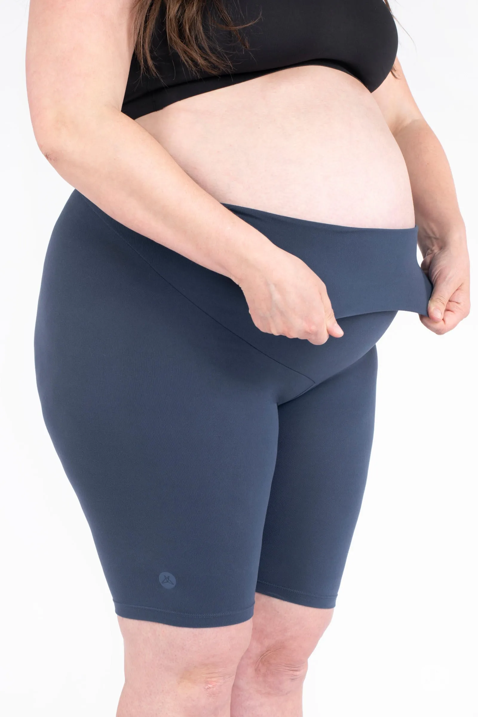 Maternity Biker Shorts Seaside