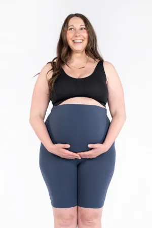 Maternity Biker Shorts Seaside