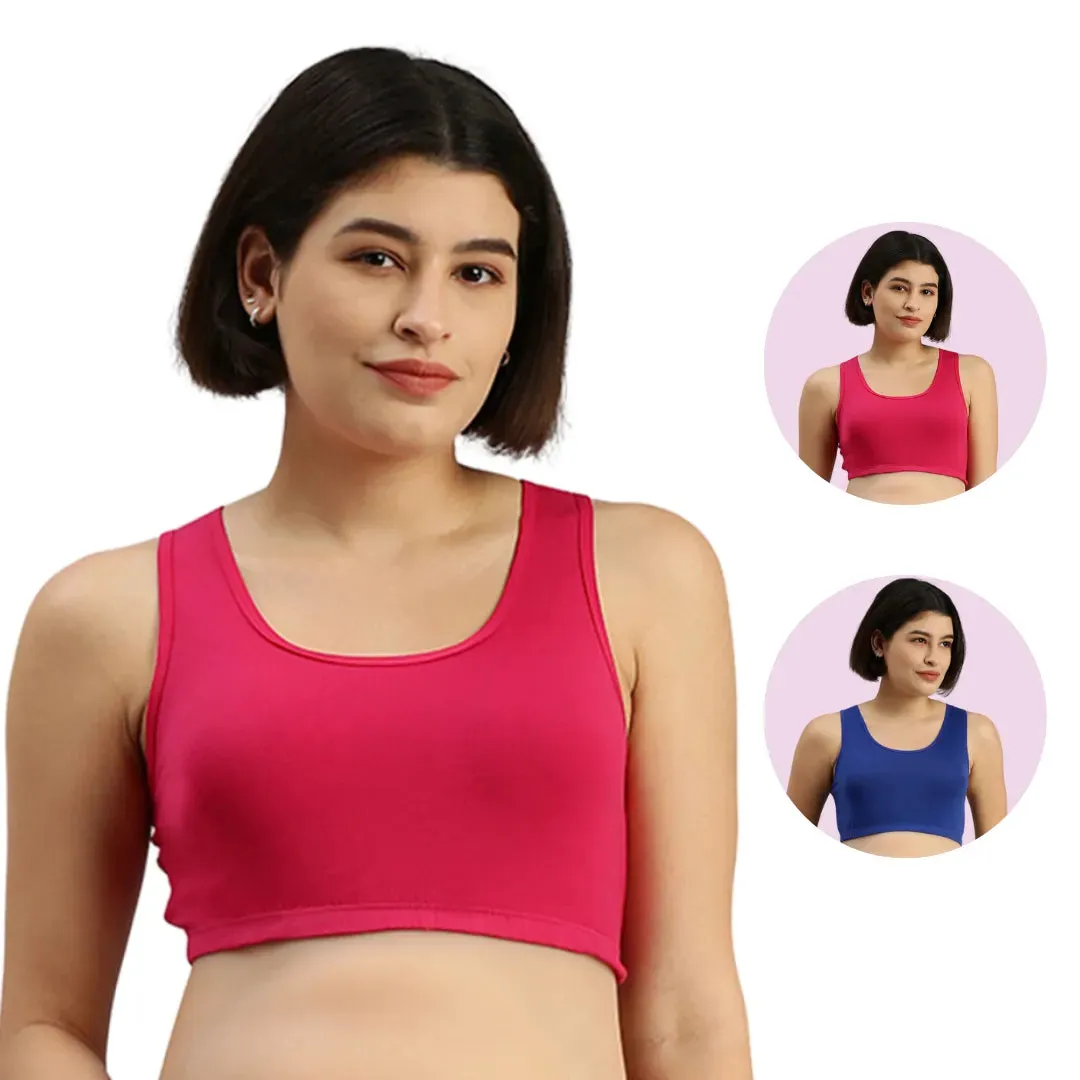Maternity Bra | Wide Fabric Shoulder | Comfy Neck Design | 2-Pack