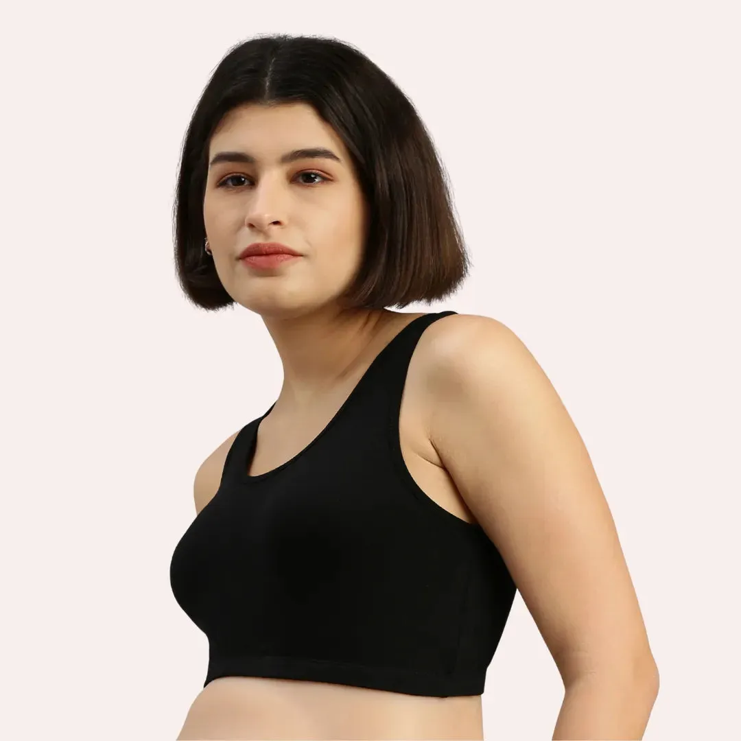 Maternity Bra | Wide Fabric Shoulder | Comfy Neck Design | 2-Pack