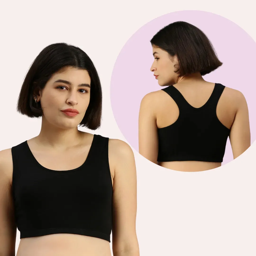 Maternity Bra | Wide Fabric Shoulder | Comfy Neck Design | 2-Pack