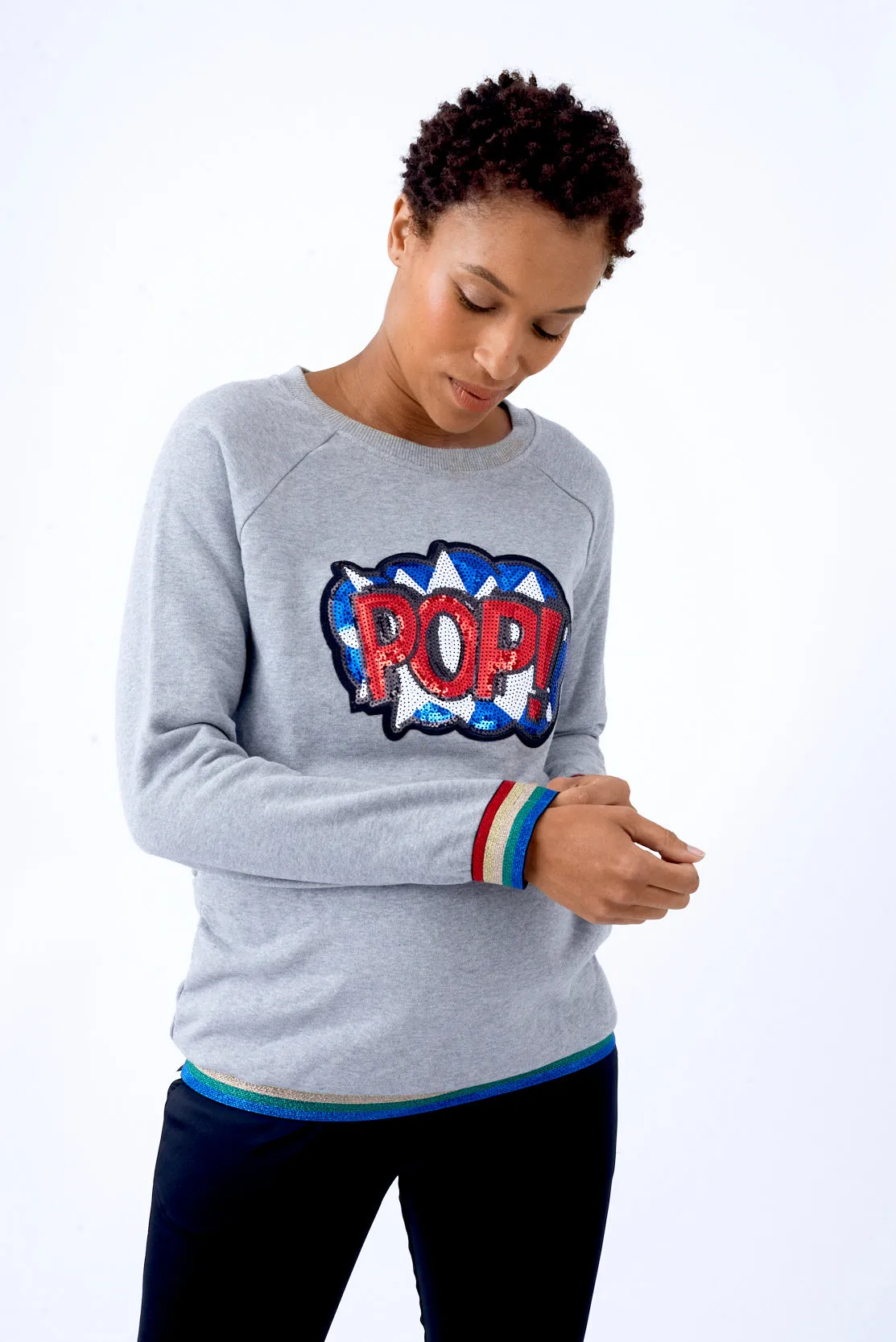 Maternity Sweatshirt - Ready to POP!