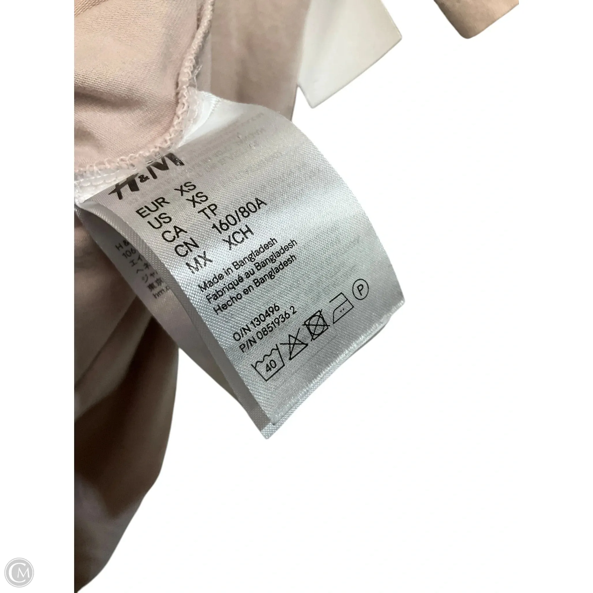 Maternity Top Short Sleeve By H&m Mama, Size: Xs