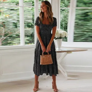 Meadow - Comfortable Bohemian Dress