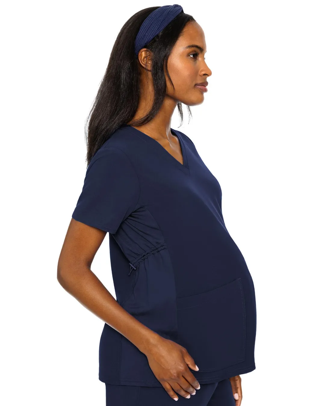 Med Couture Touch Maternity V-Neck Scrub Top - MC628