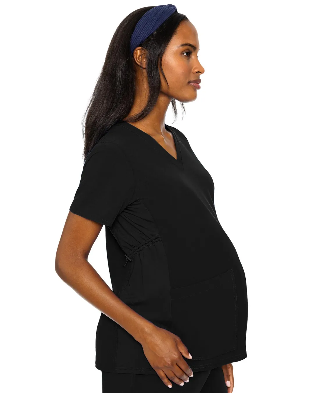 Med Couture Touch Maternity V-Neck Scrub Top - MC628
