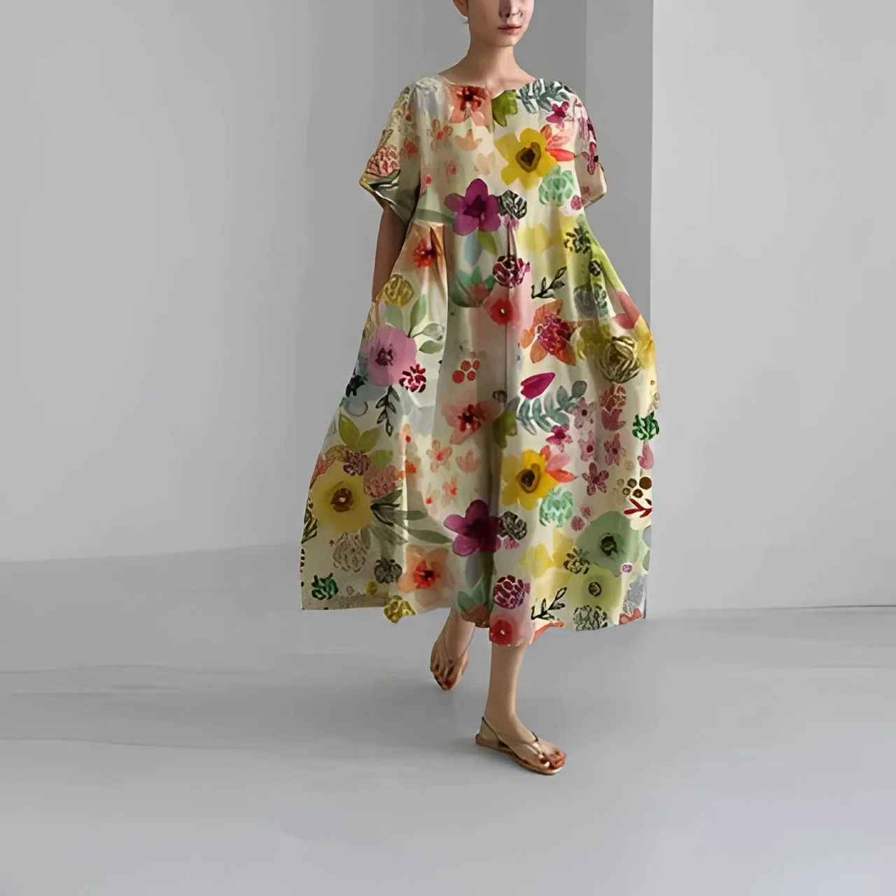 Mercedes® | Bohemian floral dress