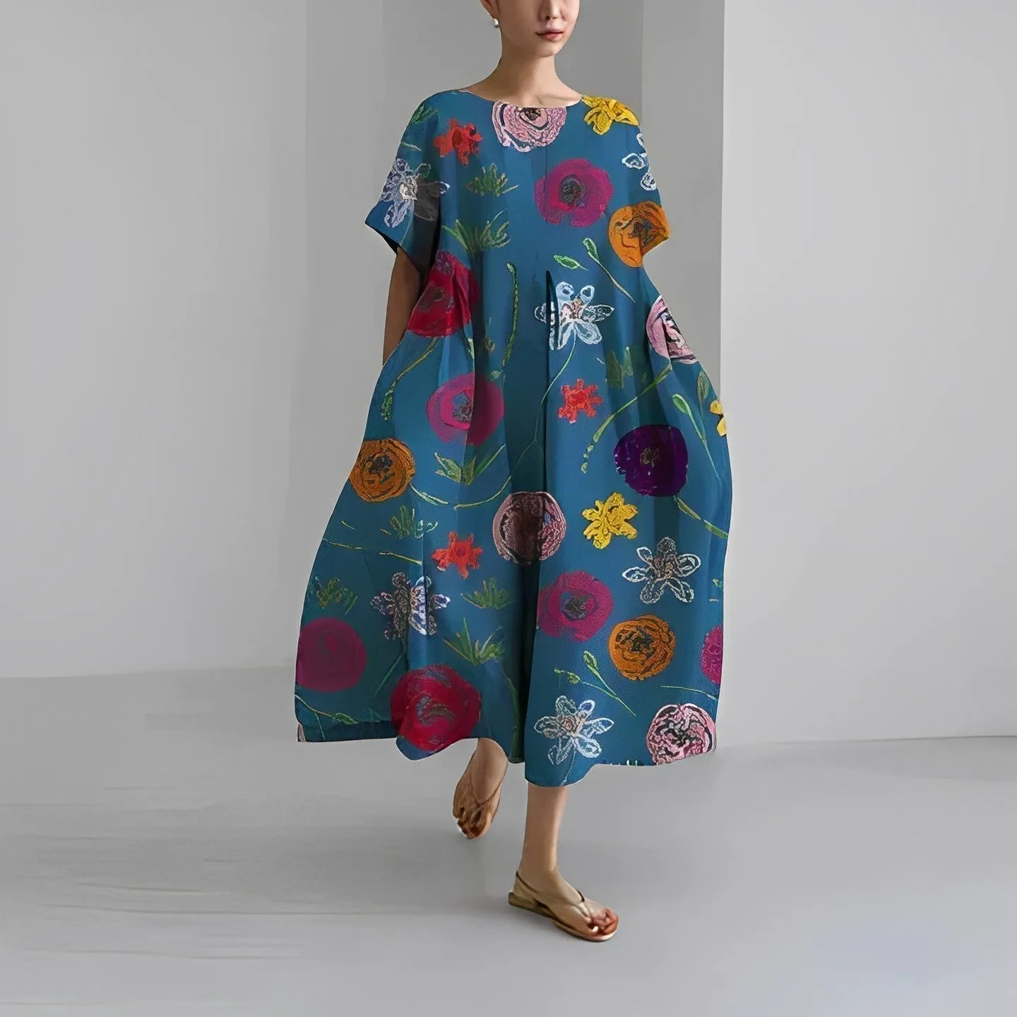 Mercedes® | Bohemian floral dress