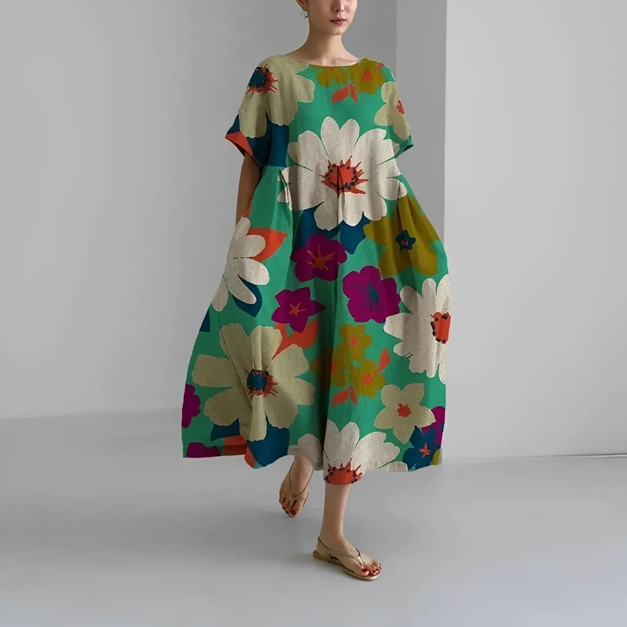 Mercedes® | Bohemian floral dress