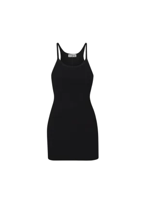 Mini Tank Dress in Black