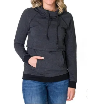 Momzelle nursing hoodie - small