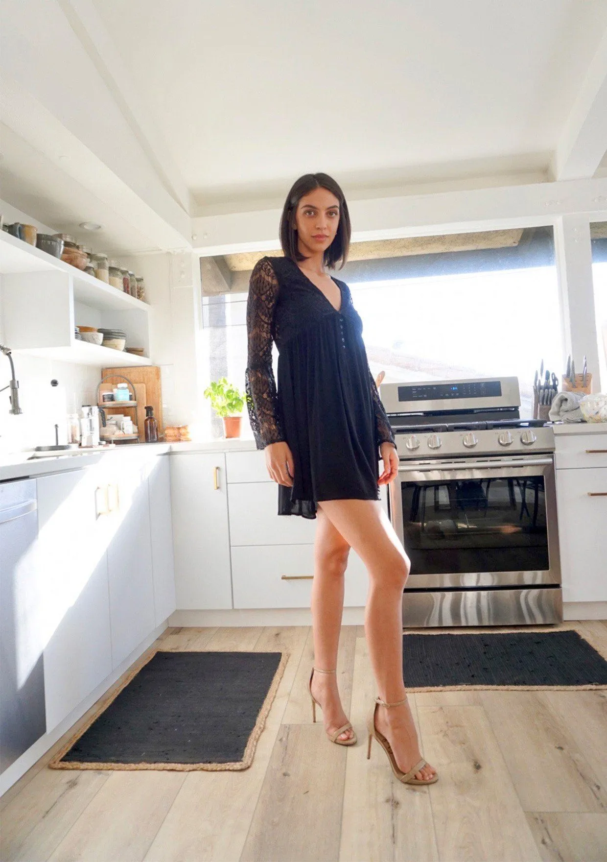 Moonchild Bell Sleeve Mini Dress