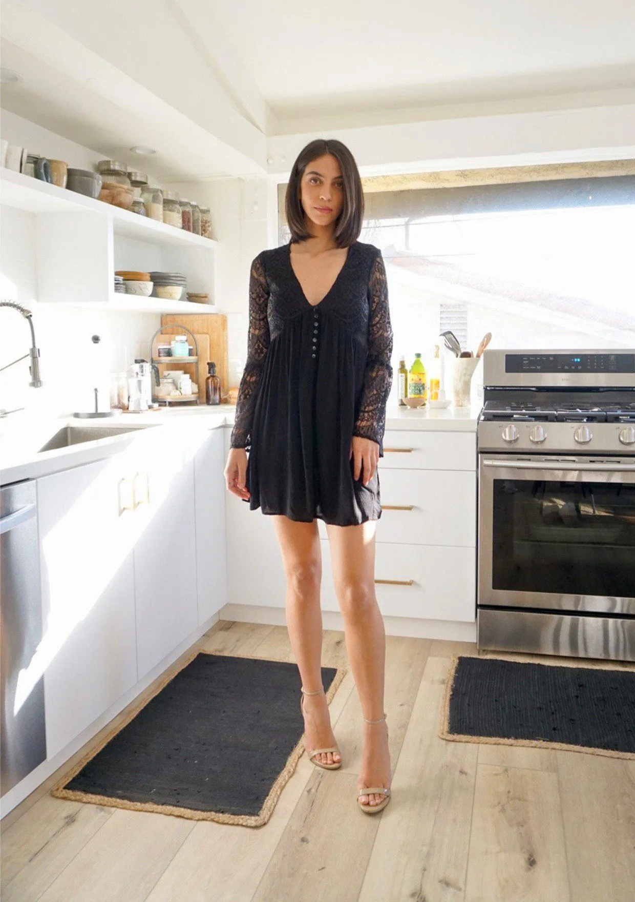 Moonchild Bell Sleeve Mini Dress