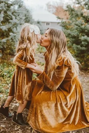 Mother Daughter  Full Sleeve Dress