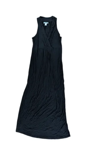 Motherhood maternity black jersey maxi dress - medium
