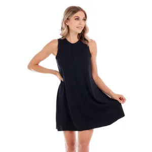 Mud Pie Inman Ribbed Dress - Black