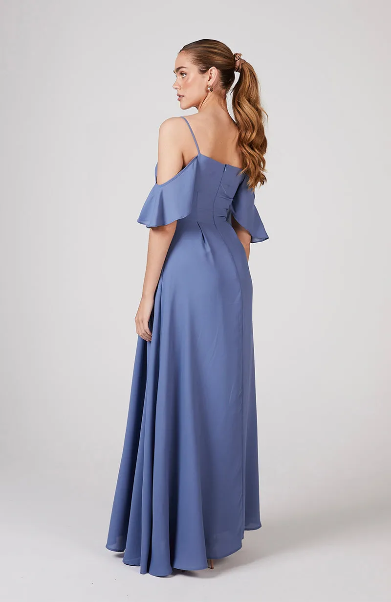 Mykonos Dress in Bluebell