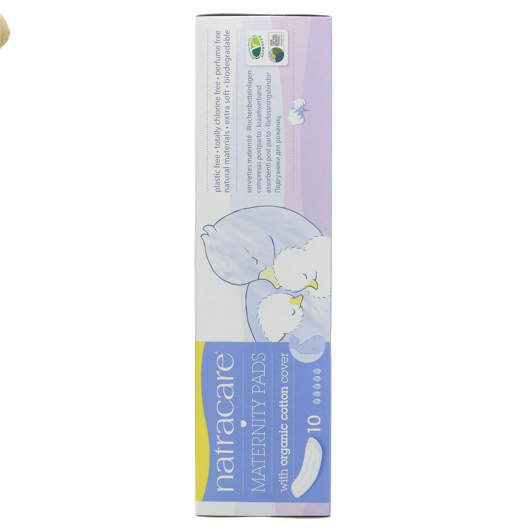 Natracare | New Mother Maternity Pads - organic cotton cover | 10