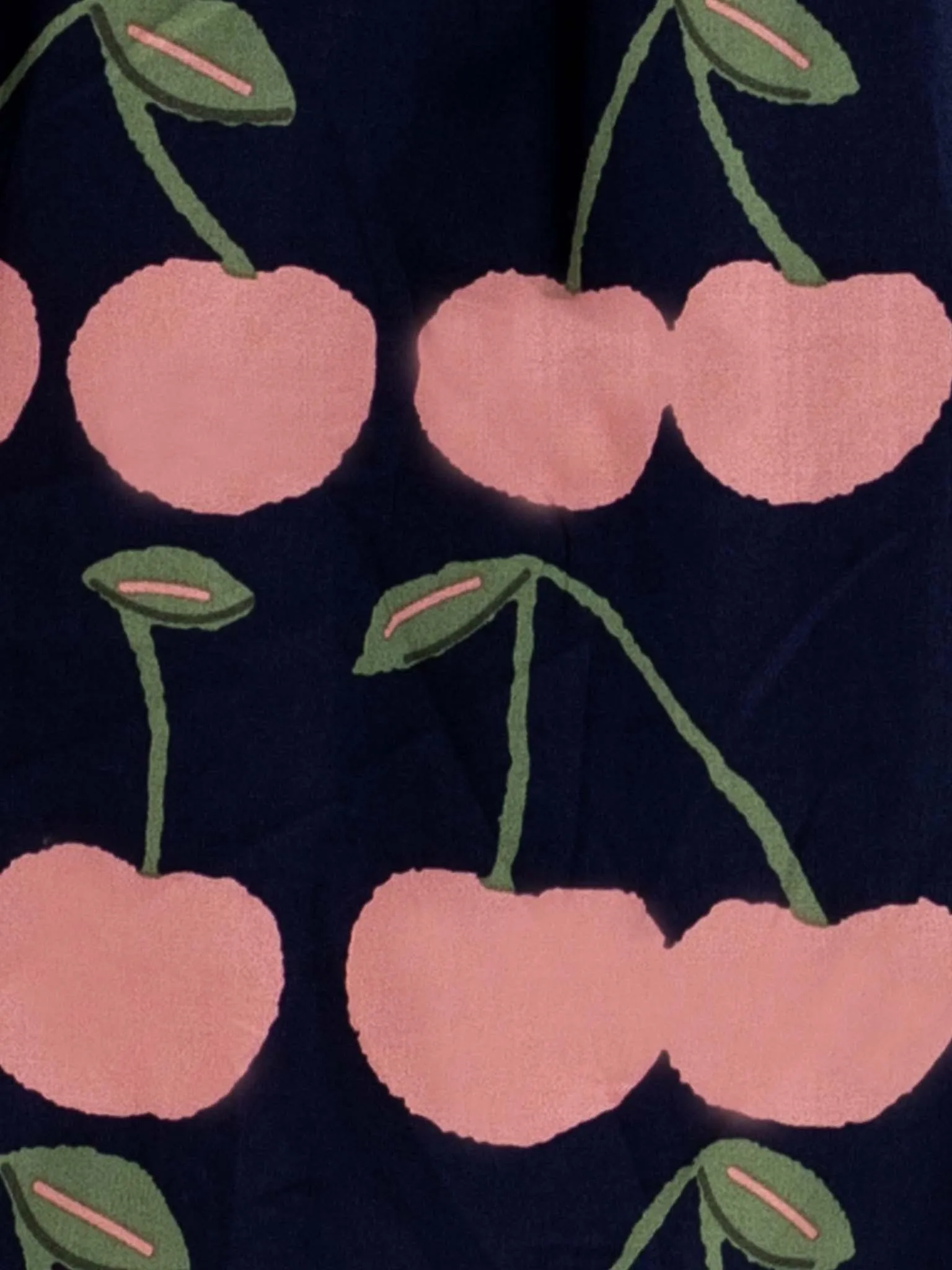 Navy Cherry Calista Dress