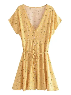 Nyla Flutter Mini Dress